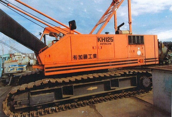 Xe cẩu bánh xích 35 tấn HITACHI KH125-3